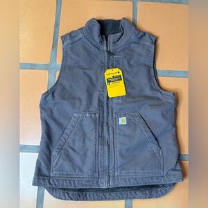 Carhartt Women's Washed Sherpa Lined Mock Neck Vest